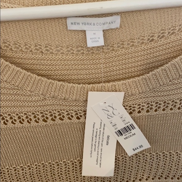 NY & Co. Sweater - Tan - Picture 2 of 4